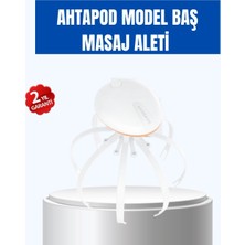 Armüz Kablosuz Kafa ve Boyun Masaj Aleti Akıllı Kapanmalı Derin Rahatlama