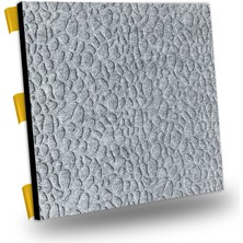 Tink Kendinden Yapışkanlı Akustik Ses ve Isı Yalıtım Paneli Keçe Dekota Leopar Desenli Açık Gri 49X49 cm 6 Adet (1,44 M²)