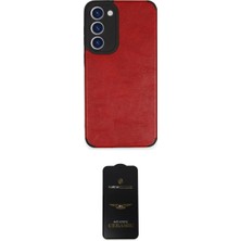 Marsilyan™- Galaxy S23 Plus Kılıf Doruk Asil Koleksiyonu - Siyah 6d Antistatik Mat Seramik Hayalet Nano Ekran Koruyucu