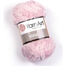 Empressco Rüya Pembe Tüylü El Örgü Ipi, Yumuşak ve Şık Ağırmaz, Yaratıcılığınıza Ilham Verir