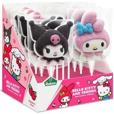 Relkon Orjinal Lisanslı Hello Kitty Marshmallow Lolipop 45 gr (12 Adet)