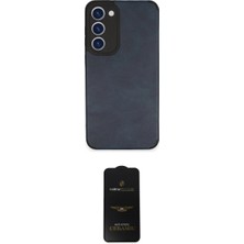 Marsilyan™- Galaxy S23 Plus Kılıf Doruk Asil Koleksiyonu - Siyah 6d Antistatik Mat Seramik Hayalet Nano Ekran Koruyucu