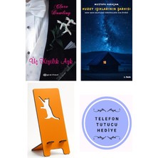 Epsilon Yayınevi Üç Kişilik Aşk - Clare Dowling + Kuzey Işıklarının Şarkısı + Telefon Tutucu