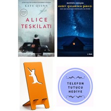 Epsilon Yayınevi Alice Teşkilatı - Kate Quinn + Kuzey Işıklarının Şarkısı + Telefon Tutucu
