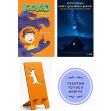 Epsilon Yayınevi Koko Korkunç Komik - Rıfat Batur + Kuzey Işıklarının Şarkısı + Telefon Tutucu