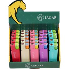 Jagar 25'li Paket Çakmak Tek Renk Çakmak JCM006