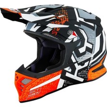 Kyt Skyhawk Kask Hyperflow Matt Grey / Orange