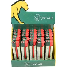 Jagar 25'li Paket Çakmak Tek Renk Desenli Çakmak JCM026