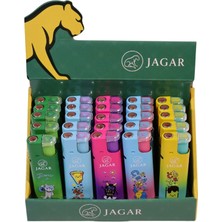 Jagar 25'li Paket Çakmak 5 Renk Çakmak JCM007