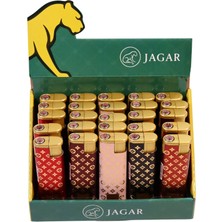 Jagar 25'li Paket Çakmak 5 Renk Çakmak JCM018