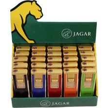 Jagar 25'li Paket Çakmak 5 Renk Çakmak JCM009