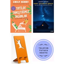 Epsilon Yayınevi Tatilde Tanıştığımız Insanlar - Emily Henry + Kuzey Işıklarının Şarkısı + Telefon Tutucu