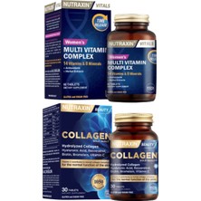 Women's Multi Vitamin Complex 60 Tablet ve Nutraxin Collagen Gold 30 Tablet