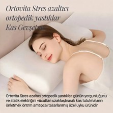 Ortovita Stres Azaltıcı ve Sağlıklı Uyku Için Ergonomik Ortopedik Yastık Rahat Yatış ve Kas Agrısı Azaltıcı Visco Yastık