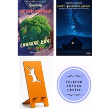 Epsilon Yayınevi Bizi Kimse Korkutamaz! - Canavar Kanı - R. L. Stine + Kuzey Işıklarının Şarkısı + Telefon Tutucu