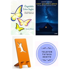 Dharma Yayınları Özgürlükle Gelen Sağlık - Relaksoloji ve Stres - Asuman Ulusan + Kuzey Işıklarının Şarkısı + Telefon Tutucu