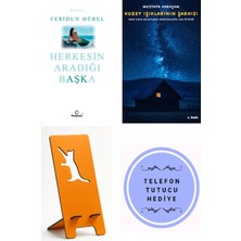 Dharma Yayınları Herkesin Aradığı Başka - Feridun Hürel + Kuzey Işıklarının Şarkısı + Telefon Tutucu