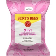 Burt's Bees Gül Suyu Yüz Temizleme Mendili