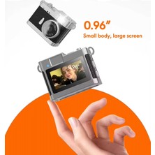 Bowie Retro Mibi 1080P Aksiyon Kamera Fotoğraf Makinası Flaşlı Yüksek Kaliteli Mini Kamera