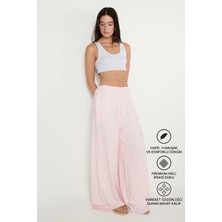 Altınyıldız Classics Yumuşak Dokulu Standart Fit Cepli Beli Lastikli Rahat Örme Pantolon