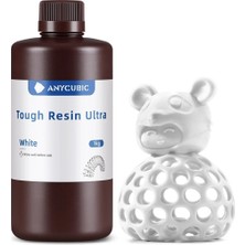 Anycubic Tough Ultra Beyaz Reçine 1kg.