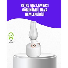 Armüz Retro Gaz Lambası Görünümlü Ledli Buhar Püskürtücü Aroma Difüzör