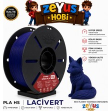 Zeyus Hobi Generic Pla Hs Hyper Speed Filament – Lacivert| 1.75 mm | 1000 gr