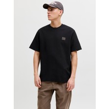 Jack & Jones Jjdaytona Tee Ss Crew Neck Sn Black