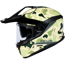 Zeus ZS-913 B6F Yellow Green Kapalı Kask