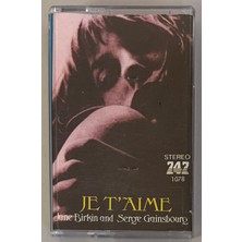 RCA Jane Birkin And Serge Gainsbourg Je T'aime Kaset (747 Baskı)