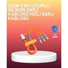 Epilons Çinko Alaşımlı Uçlu 120 w Şarj Kablosu – Dolaşmaya Dayanıklı 1,2 m Usb Kablo