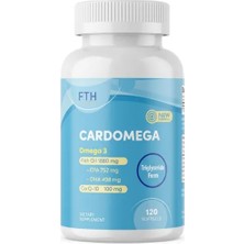 FTH Cardomega Balık Yağı Koenzim Q10 120 Yumuşak Kapsül