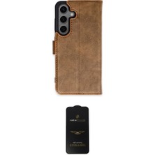 Marsilyan™- Galaxy S24 Plus Kılıf Siluet Işık Serisi - Siyah 6d Antistatik Mat Seramik Hayalet Nano Ekran Koruyucu