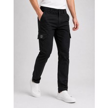 Remmy Boys Slım Fıt Erkek Likralı Kargo Pantolon 7745