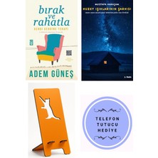 Timaş Yayınları Bırak ve Rahatla-Kendi Kendine Terapi - Adem Güneş + Kuzey Işıklarının Şarkısı + Telefon Tutucu