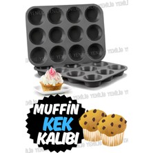 Yenilig Pratik Kullanım Sunan Muffin Cupcake Kalıbı ile Mükemmel Pişirme Deneyimi ve Kolay Çıkartma