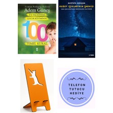Timaş Yayınları 0-6 Yaş Çocuk Eğitiminde 100 Temel Kural - Adem Güneş + Kuzey Işıklarının Şarkısı + Telefon Tutucu