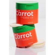byeoLee Jeju Carrot 8 Hyarulonic Asit Kompleks Cica Süt Dokulu Çevre Dostu Toner Pad 80 Adet