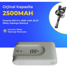 Ümit Maker Dreame R10 Pro 2500 Mah 25.2V Dikey Süpürge Batarya