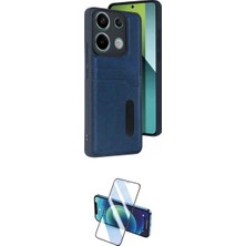 Marsilyan™- Redmi 15C 4g Kılıf Yörünge Işık Serisi - Siyah 3D Antistatik Cam Ekran Koruyucu