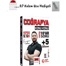 Yargı Yayınları 2026 Kpss Coğrafya Konu Konu Kritik 10 Ar Soru + 5 Kritik Deneme + Kalem Ucu Hediyeli