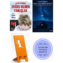 Timaş Yayınları Çocuk Eğitiminde Doğru Bilinen Yanlışlar - Adem Güneş + Kuzey Işıklarının Şarkısı + Telefon Tutucu