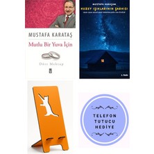Timaş Yayınları Mutlu Bir Yuva Için Dört Mektup - Mustafa Karataş + Kuzey Işıklarının Şarkısı + Telefon Tutucu