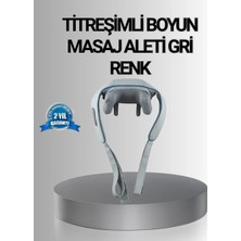 Armüz Titreşimli Boyun Masaj Cihazı Isı Terapili Şarjlı Vnb-01 Ergonomik U Tasarım