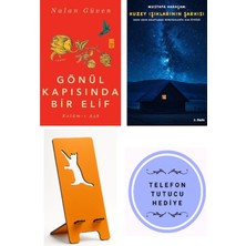 Timaş Yayınları Gönül Kapısında Bir Elif - Nalan Güven + Kuzey Işıklarının Şarkısı + Telefon Tutucu