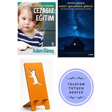 Timaş Yayınları Cezasız Eğitim - Adem Güneş + Kuzey Işıklarının Şarkısı + Telefon Tutucu