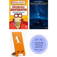Timaş Yayınları Eğlenceli Bilgi (Matematik) - Eğlenceli Matematik - Serhan Büyükkeçeci + Kuzey Işıklarının Şarkısı + Telefon Tutucu