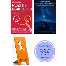 Timaş Yayınları 10 Adımda Pozitif Psikoloji - Nevzat Tarhan + Kuzey Işıklarının Şarkısı + Telefon Tutucu