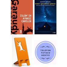 Timaş Yayınları Islamın Aynası Camiler - Roger Garaudy + Kuzey Işıklarının Şarkısı + Telefon Tutucu