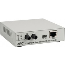 Allied Telesis AT-MC101XL Fast Ethernet 100BASE-TX Bakırdan 100BASE-FX Çoklu Mod (Multi-Mode) St Fiber Medya Çevirici